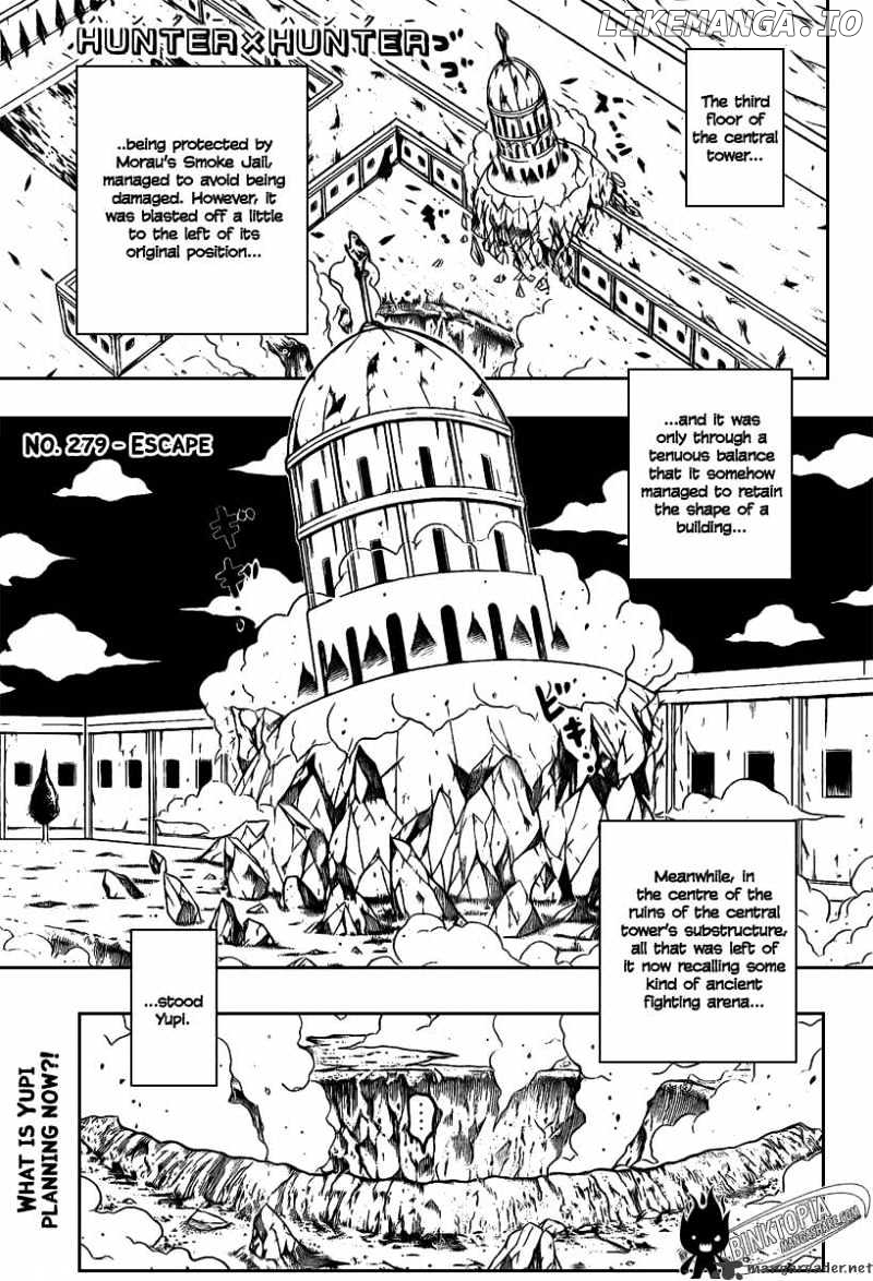 Hunter x Hunter, Chapter 279 image 01
